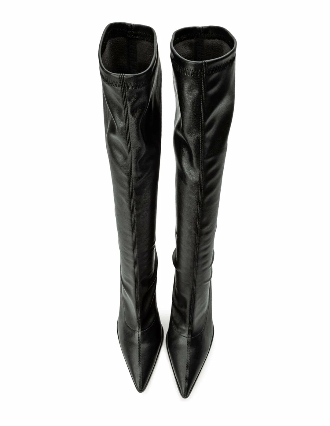 Tony Bianco Knight Black Venezia 9.5cm Calf Boots 6 Tony Bianco Knight Black Venezia 9.5cm Calf Boots