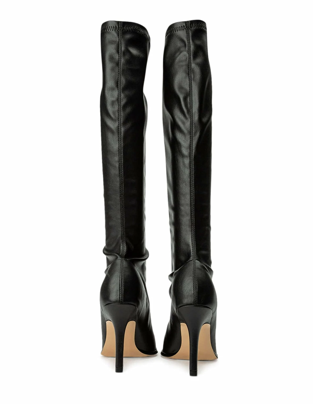 Tony Bianco Knight Black Venezia 9.5cm Calf Boots 7 Tony Bianco Knight Black Venezia 9.5cm Calf Boots