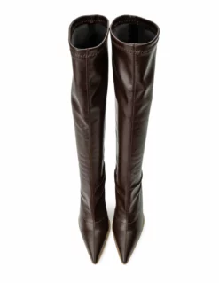 Tony Bianco Knight Choc Venezia 9.5cm Calf Boots