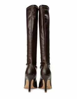 Tony Bianco Knight Choc Venezia 9.5cm Calf Boots