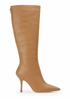 Tony Bianco New Arrivals Kortez Caramel Venice 9.5cm Calf Boots