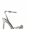 Tony Bianco New Arrivals Kyla Silver Foil 11cm Heels