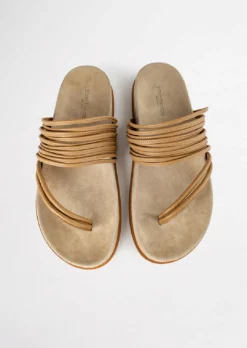 Tony Bianco Lamana Biscuit Nappa 1.5cm Sandals