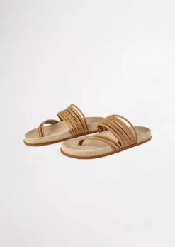 Tony Bianco Lamana Biscuit Nappa 1.5cm Sandals