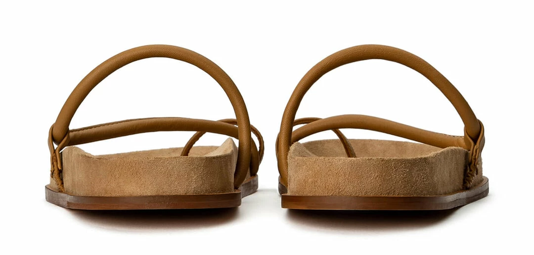 Tony Bianco Lexia Biscuit Nappa 1.5cm Sandals 6 Tony Bianco Lexia Biscuit Nappa 1.5cm Sandals