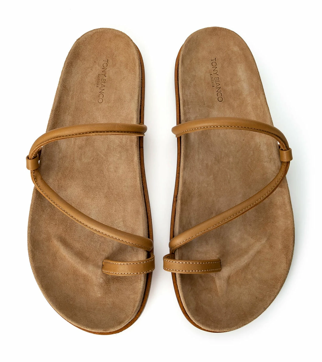 Tony Bianco Lexia Biscuit Nappa 1.5cm Sandals 5 Tony Bianco Lexia Biscuit Nappa 1.5cm Sandals