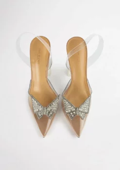 Tony Bianco Laos Clear Vinylite 10.3cm Heels Hot List