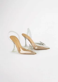 Tony Bianco Laos Clear Vinylite 10.3cm Heels Hot List