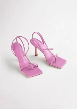 Tony Bianco Lilly Musk Nappa 9.5cm Heels Shoes