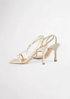 Tony Bianco Shoes Lilly Vanilla Nappa 9.5cm Heels