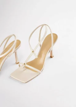Tony Bianco Shoes Lilly Vanilla Nappa 9.5cm Heels