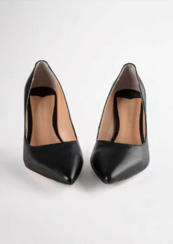 Tony Bianco Lotus Black Como 10.3cm Heels Shoes