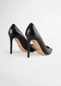 Tony Bianco Lotus Black Como 10.3cm Heels Shoes