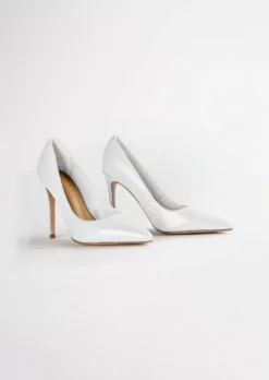 Tony Bianco Shoes Lotus Milk Capretto 10.3cm Heels 12 Tony Bianco Shoes Lotus Milk Capretto 10.3cm Heels