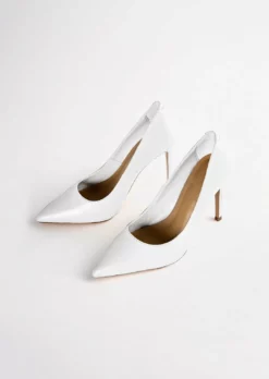 Tony Bianco Shoes Lotus Milk Capretto 10.3cm Heels 13 Tony Bianco Shoes Lotus Milk Capretto 10.3cm Heels