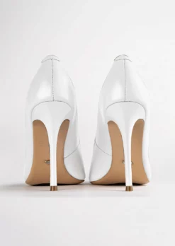 Tony Bianco Shoes Lotus Milk Capretto 10.3cm Heels 15 Tony Bianco Shoes Lotus Milk Capretto 10.3cm Heels