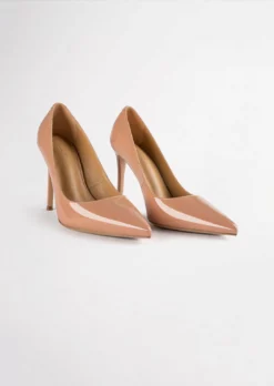 Tony Bianco Shoes Lotus Nude Patent 10.3cm Heels