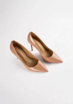 Tony Bianco Shoes Lotus Nude Patent 10.3cm Heels