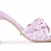 Tony Bianco Lourdes Lilac Raffia 9.5cm Heels