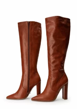 Tony Bianco Shoes Lucille Almond Venice 10.3cm Calf Boots 10 Tony Bianco Shoes Lucille Almond Venice 10.3cm Calf Boots