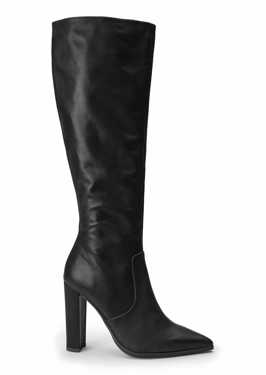 Tony Bianco Lucille Black Venice 10.3cm Calf Boots 3 Tony Bianco Lucille Black Venice 10.3cm Calf Boots
