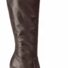 Tony Bianco Lucille Chocolate Nappa 10.3cm Calf Boots New Arrivals