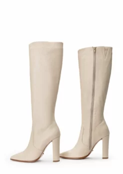 Tony Bianco Lucille Vanilla Venice 10.3cm Calf Boots