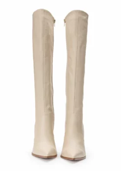 Tony Bianco Lucille Vanilla Venice 10.3cm Calf Boots