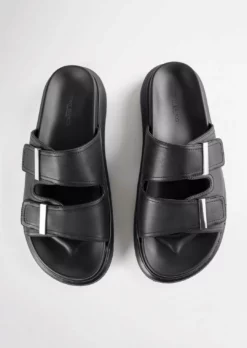 Tony Bianco Maja Black Como 4cm Sandals Shoes