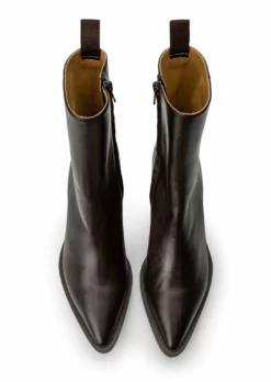 Tony Bianco Shoes Major Chocolate Nappa 7.5cm Ankle Boots