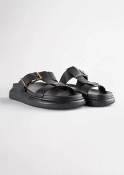 Tony Bianco Mally Black Como 4cm Sandals 14 Tony Bianco Mally Black Como 4cm Sandals