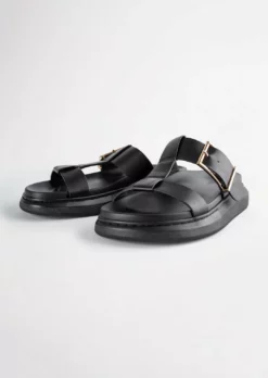 Tony Bianco Mally Black Como 4cm Sandals 12 Tony Bianco Mally Black Como 4cm Sandals