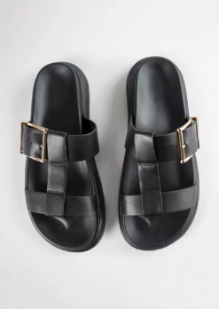 Tony Bianco Mally Black Como 4cm Sandals 11 Tony Bianco Mally Black Como 4cm Sandals