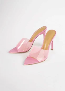 Tony Bianco Shoes Marley Musk Vinylite/Musk Nappa 10.5cm Heels