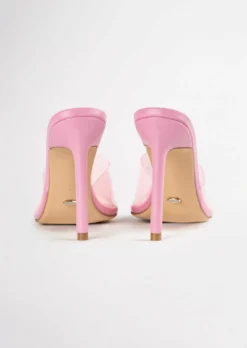 Tony Bianco Shoes Marley Musk Vinylite/Musk Nappa 10.5cm Heels