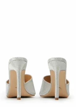 Tony Bianco Marley Silver Aura 10.5cm Heels