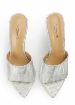 Tony Bianco Marley Silver Aura 10.5cm Heels