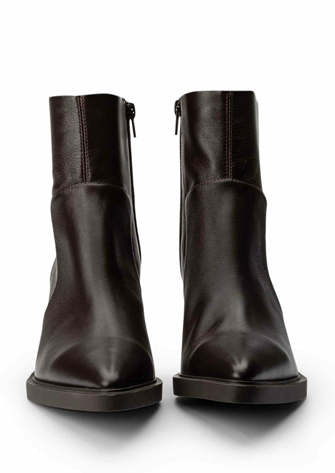 Tony Bianco Mason Chocolate Nappa 7.5cm Ankle Boots 4 Tony Bianco Mason Chocolate Nappa 7.5cm Ankle Boots