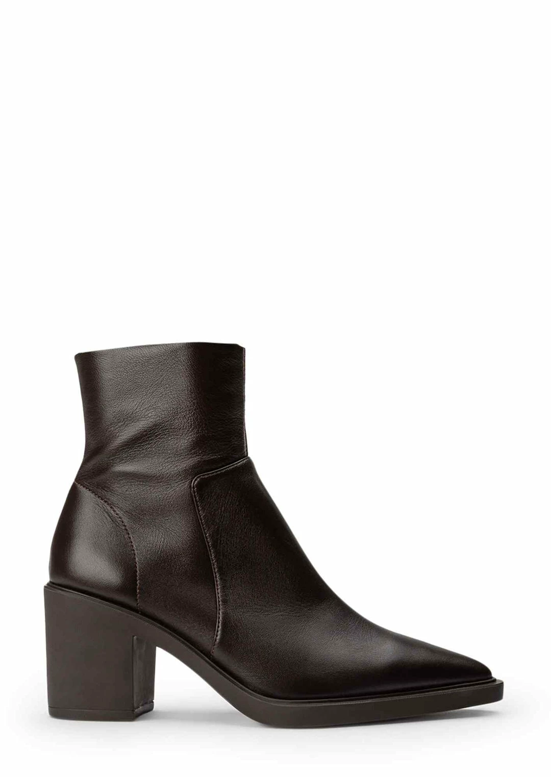 Tony Bianco Mason Chocolate Nappa 7.5cm Ankle Boots 3 Tony Bianco Mason Chocolate Nappa 7.5cm Ankle Boots