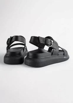 Tony Bianco Match Black Como 4cm Sandals