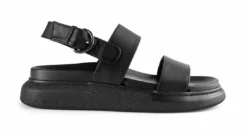 Tony Bianco Match Black Como 4cm Sandals