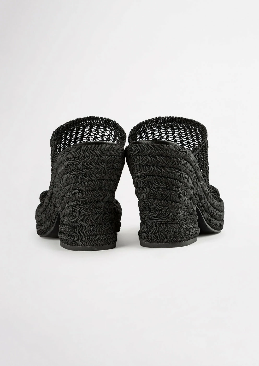 Tony Bianco Matrix Black Waffle 11.5cm Wedges 8 Tony Bianco Matrix Black Waffle 11.5cm Wedges