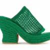 Tony Bianco Matrix Jade Waffle 11.5cm Wedges 1 Tony Bianco Matrix Jade Waffle 11.5cm Wedges