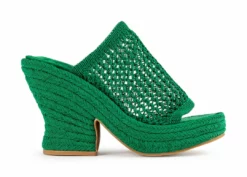 Tony Bianco Matrix Jade Waffle 11.5cm Wedges