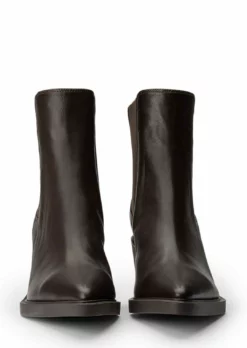 Tony Bianco Matteo Chocolate Nappa 7.5cm Ankle Boots