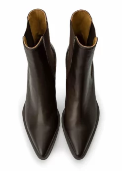 Tony Bianco Matteo Chocolate Nappa 7.5cm Ankle Boots