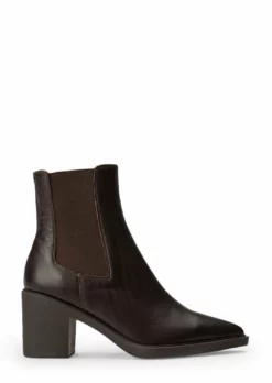 Tony Bianco Matteo Chocolate Nappa 7.5cm Ankle Boots