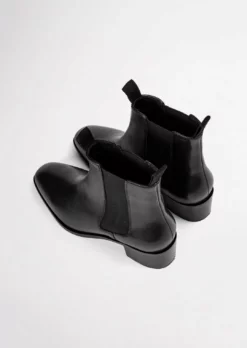 Tony Bianco Maxine Black Como 4.5cm Ankle Boots