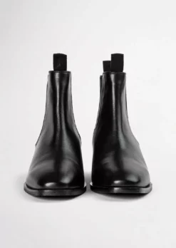 Tony Bianco Maxine Black Como 4.5cm Ankle Boots