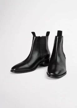 Tony Bianco Maxine Black Como 4.5cm Ankle Boots
